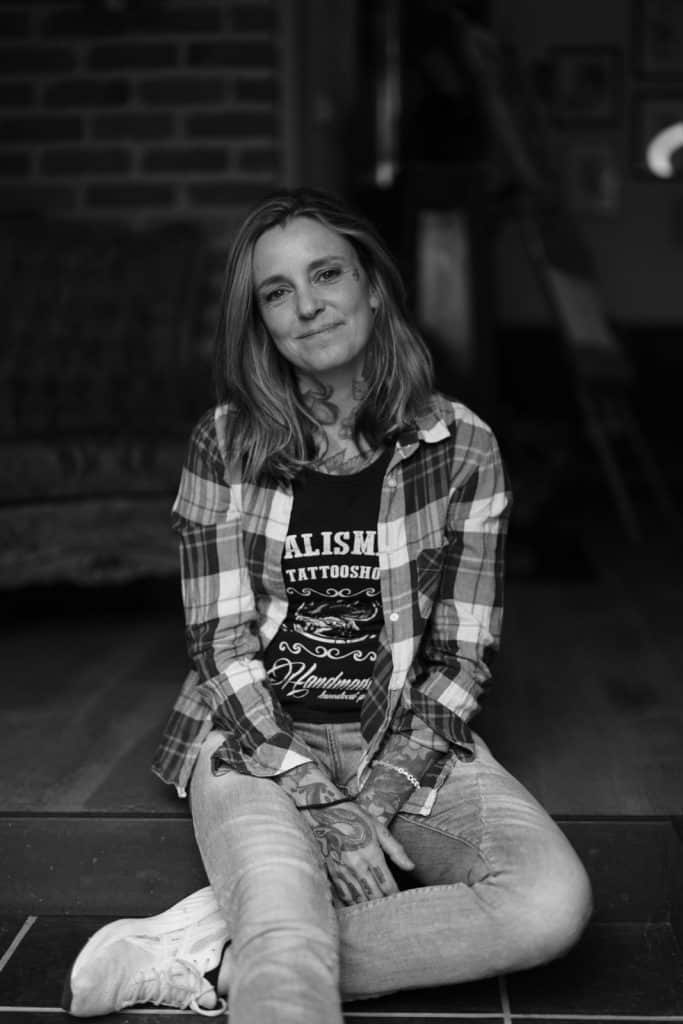 Sabine Jakobs, Talisman Tattoo aus Raeren, Belgien