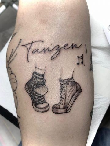 Fineline Tattoo Talisman Tattoo