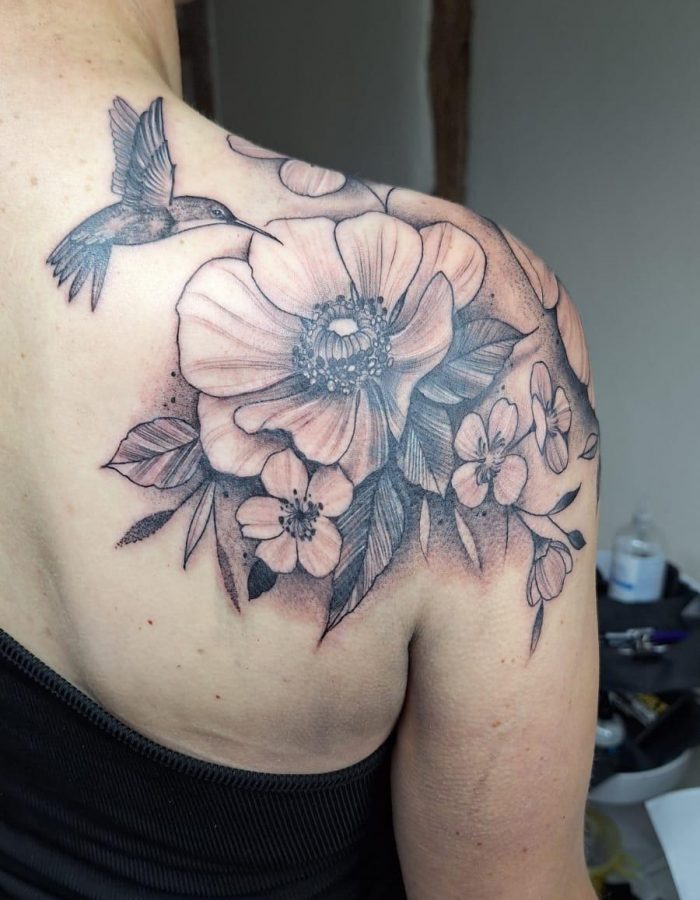 flower-natur-tattos-talisman-tattoo Talisman Tattoo Sabine Jacobs Raeren Beispiele Tattoos +32 472 05 09 84