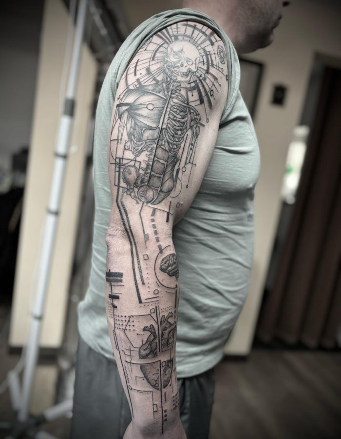 Geometric Tattoo m- Talisman Tattoo Sabine Jacobs Raeren Beispiele Tattoos +32 472 05 09 84