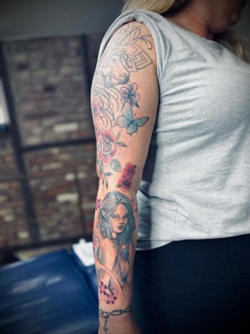 phantasy-tattoo-talismann-tattoo Talisman Tattoo Sabine Jacobs Raeren Beispiele Tattoos +32 472 05 09 84